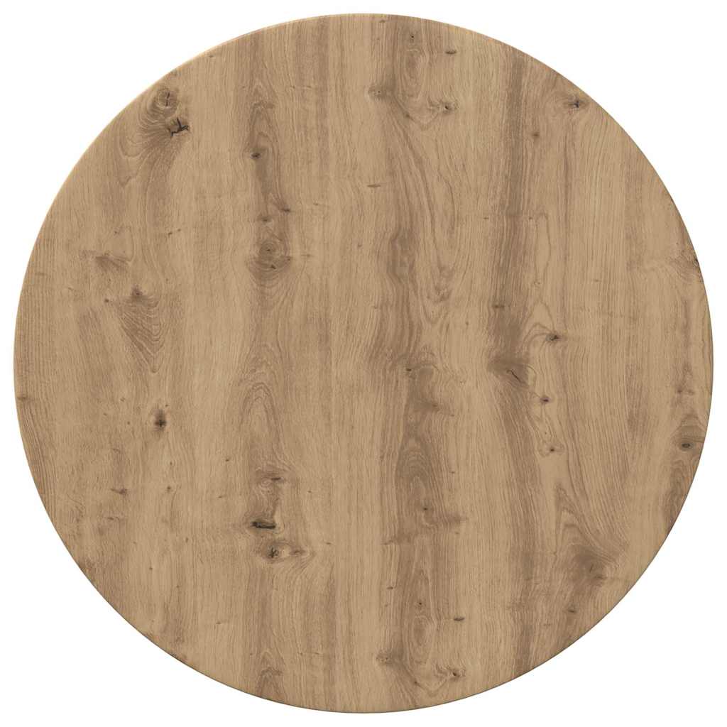 Tafelblad Ø 60 x 1,5 cm Rond Bewerkt hout is nu te koop bij PeponiXL, paradijselijk wonen!