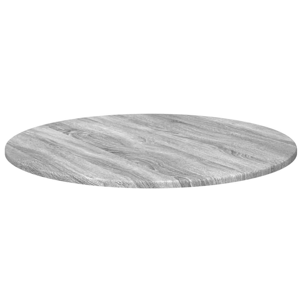 Tafelblad Grijs sonoma Ø 70 x 1,5 cm Bewerkt hout is nu te koop bij PeponiXL, paradijselijk wonen!