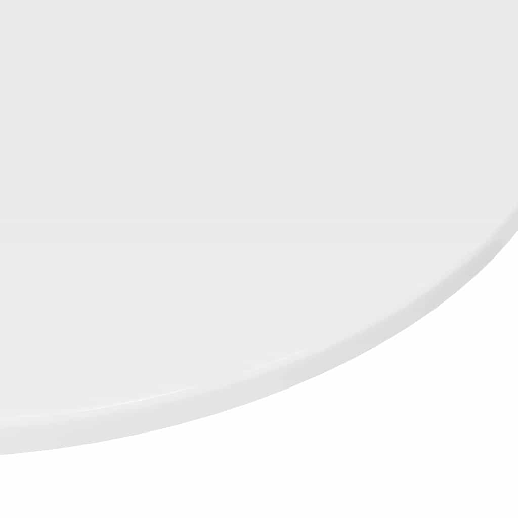Tafelblad Hoogglans wit Ø 80 x 1,5 cm Bewerkt hout is nu te koop bij PeponiXL, paradijselijk wonen!