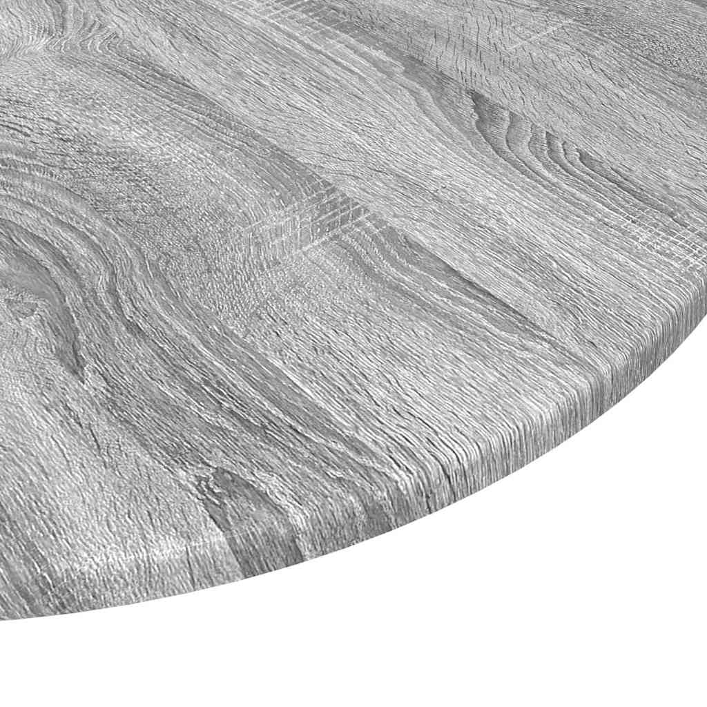 Tafelblad Grijs sonoma Ø 80 x 1,5 cm Bewerkt hout is nu te koop bij PeponiXL, paradijselijk wonen!