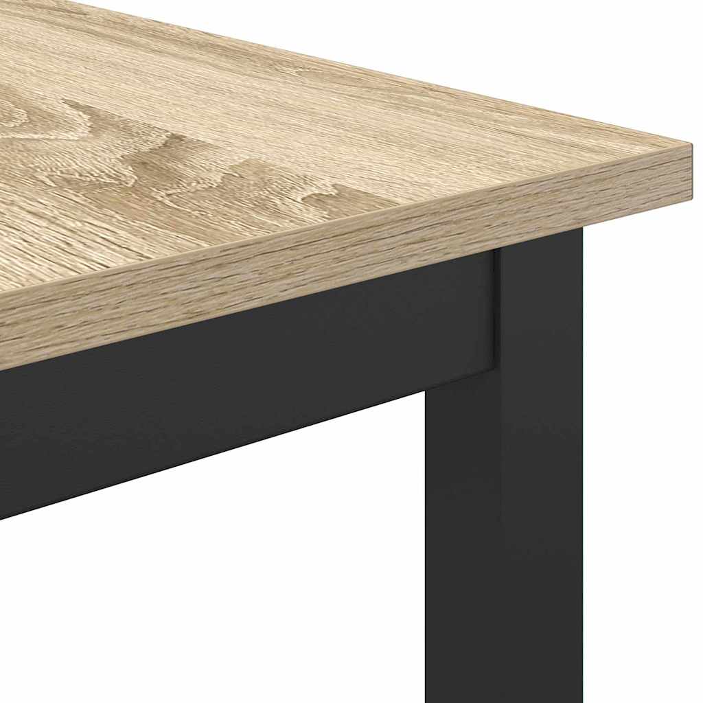 Tafel Sonoma Eiken 100 x 50 x 90,5 cm Engineered hout en staal is nu te koop bij PeponiXL, paradijselijk wonen!