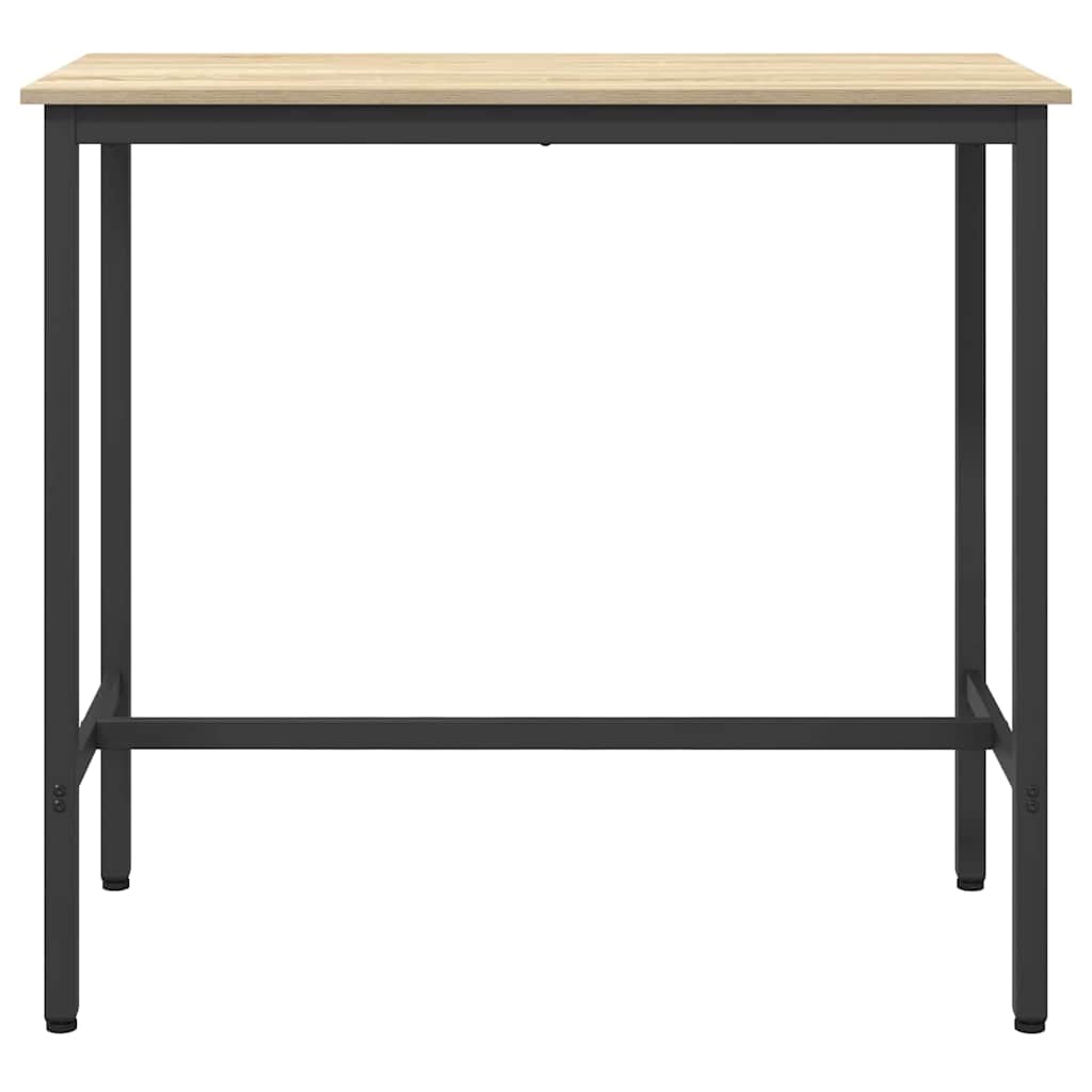Tafel Sonoma Eiken 100 x 50 x 90,5 cm Engineered hout en staal is nu te koop bij PeponiXL, paradijselijk wonen!