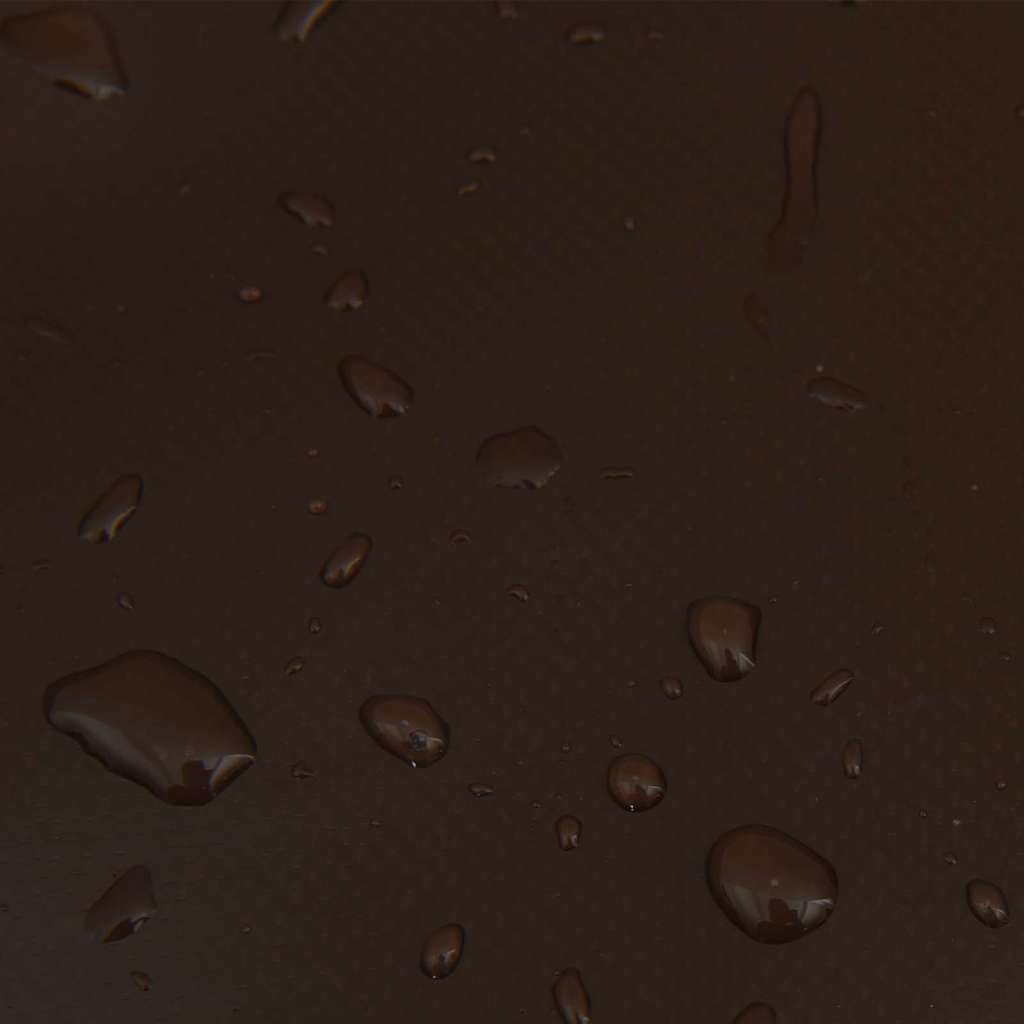 Zeil 650g / m² Bruin 3 x 3 m Canvas met PVC-coating is nu te koop bij PeponiXL, paradijselijk wonen!