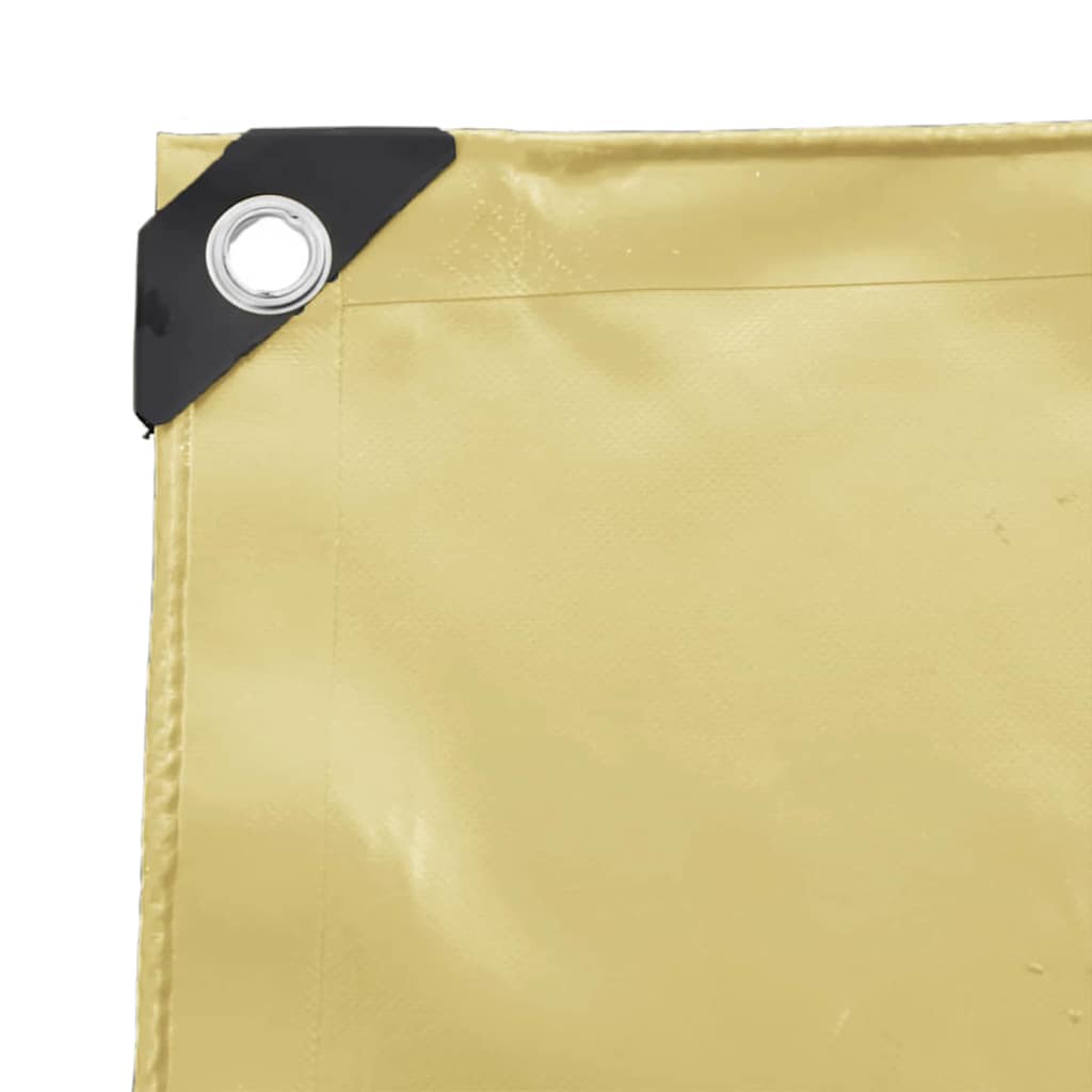 Zeil 650g / m² Beige 3,5 x 5 m Canvas met PVC-coating is nu te koop bij PeponiXL, paradijselijk wonen!