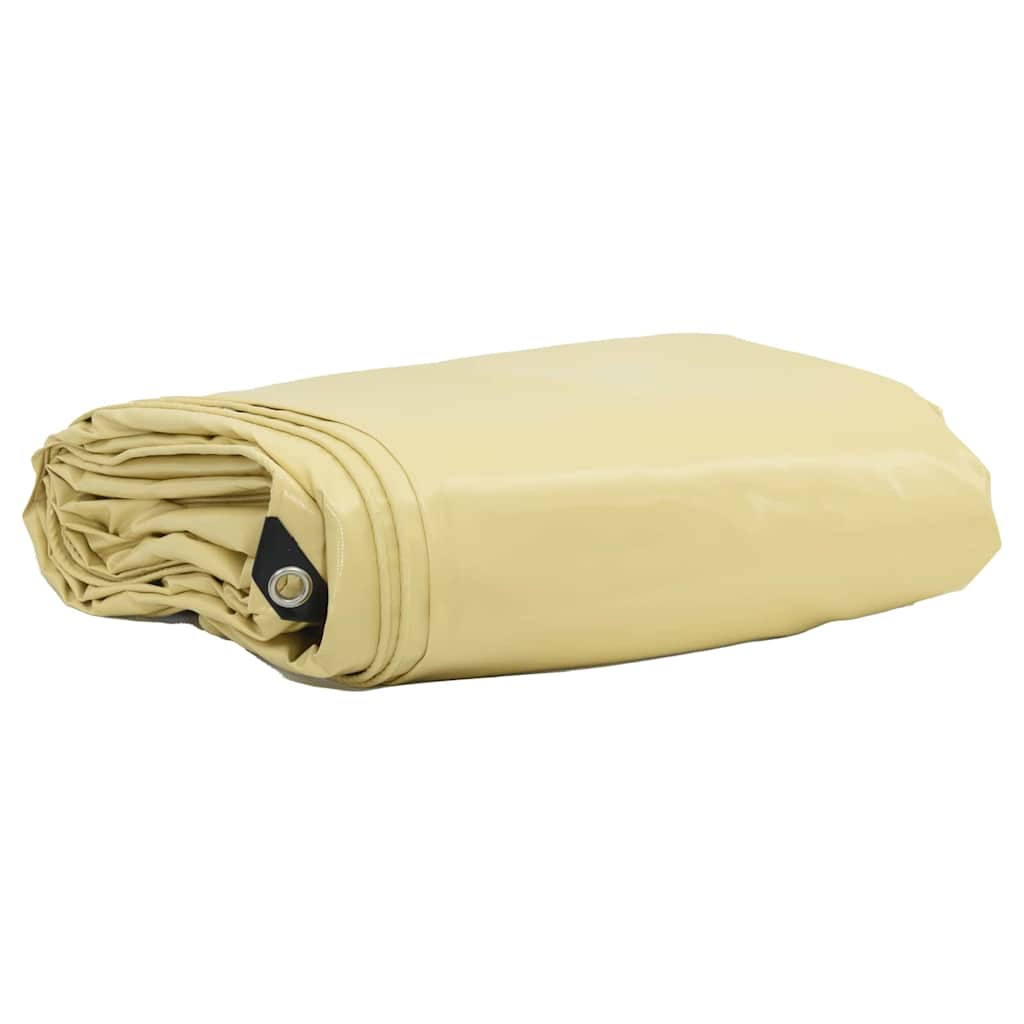 Zeil 650g / m² Beige 1,5 x 2 m Canvas met PVC-coating is nu te koop bij PeponiXL, paradijselijk wonen!