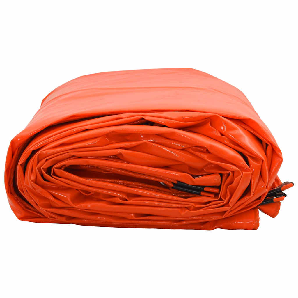 Zeil 650g / m² Oranje 3 x 5 m Canvas met PVC-coating is nu te koop bij PeponiXL, paradijselijk wonen!