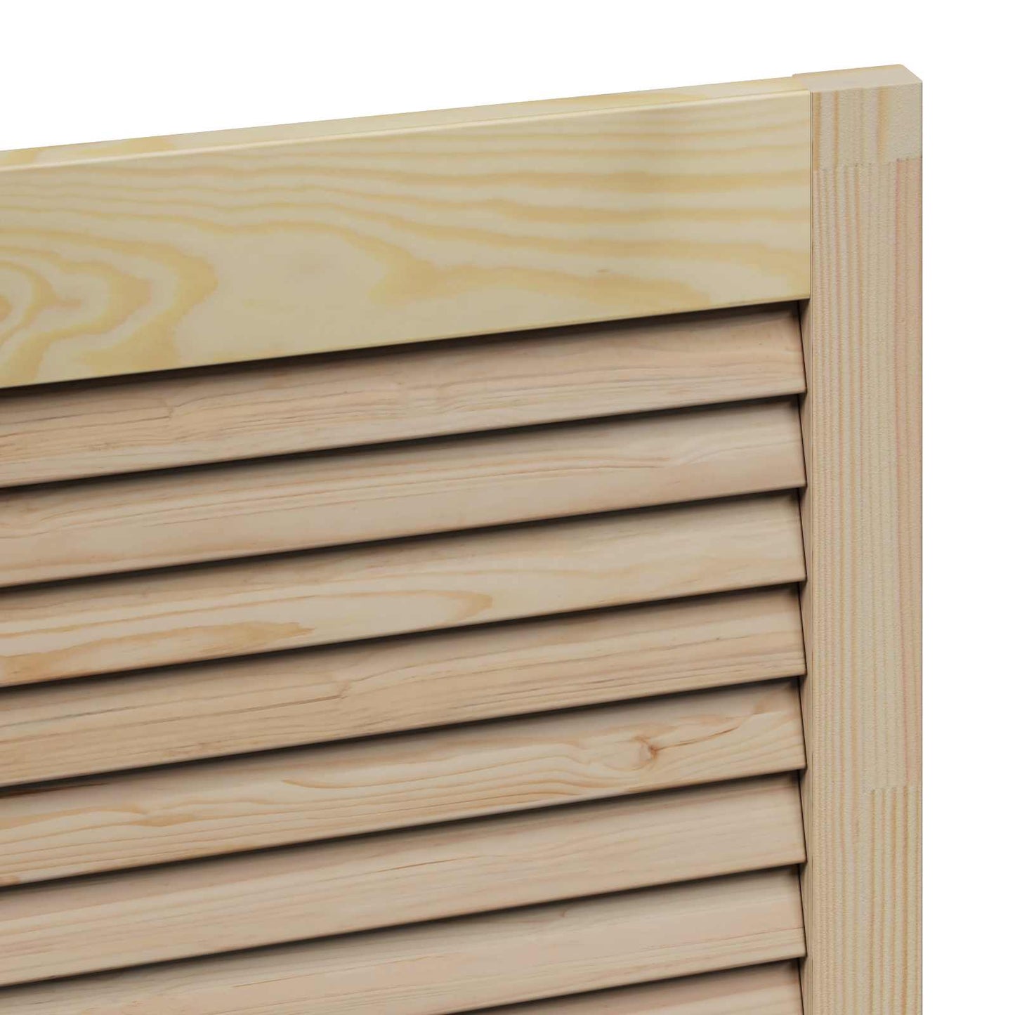 Kastdeur 4 pcs Naturel 49,5 x 2,1 x 110 cm Massief grenenhout is nu te koop bij PeponiXL, paradijselijk wonen!