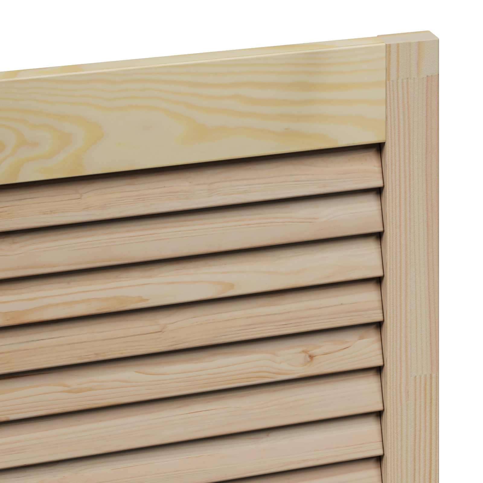 Kastdeur 4 pcs Naturel 49,5 x 2,1 x 110 cm Massief grenenhout is nu te koop bij PeponiXL, paradijselijk wonen!