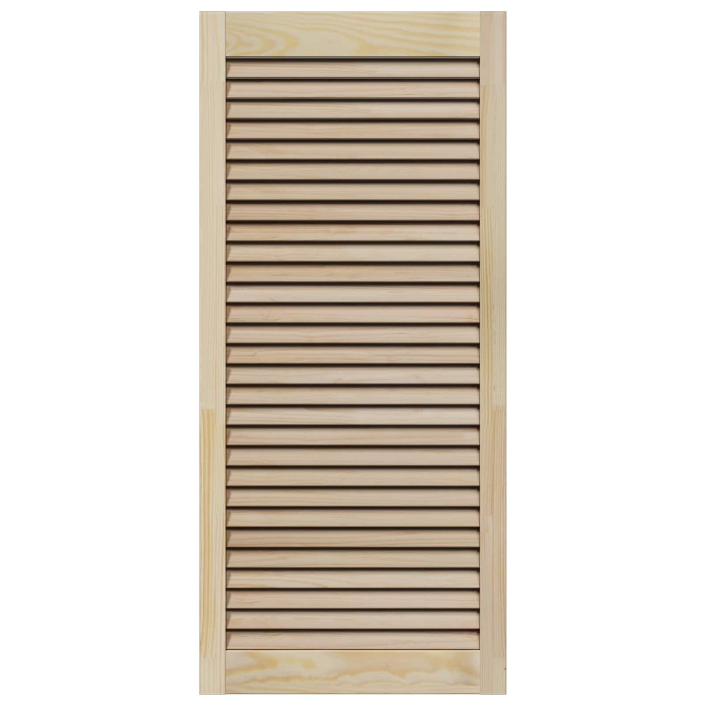 Kastdeur 4 pcs Naturel 49,5 x 2,1 x 110 cm Massief grenenhout is nu te koop bij PeponiXL, paradijselijk wonen!