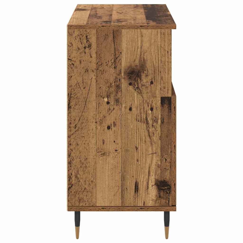 Dressoirs 3 pcs Oud hout 180 x 35 x 70 cm Bewerkt hout is nu te koop bij PeponiXL, paradijselijk wonen!