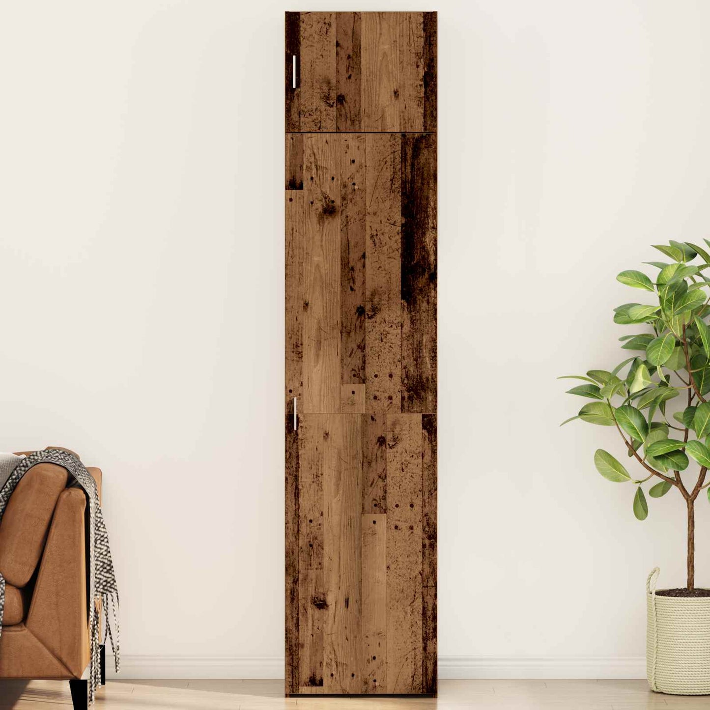 Dressoir 2 pcs Oudhout 50 x 41 x 225 cm is nu te koop bij PeponiXL, paradijselijk wonen!