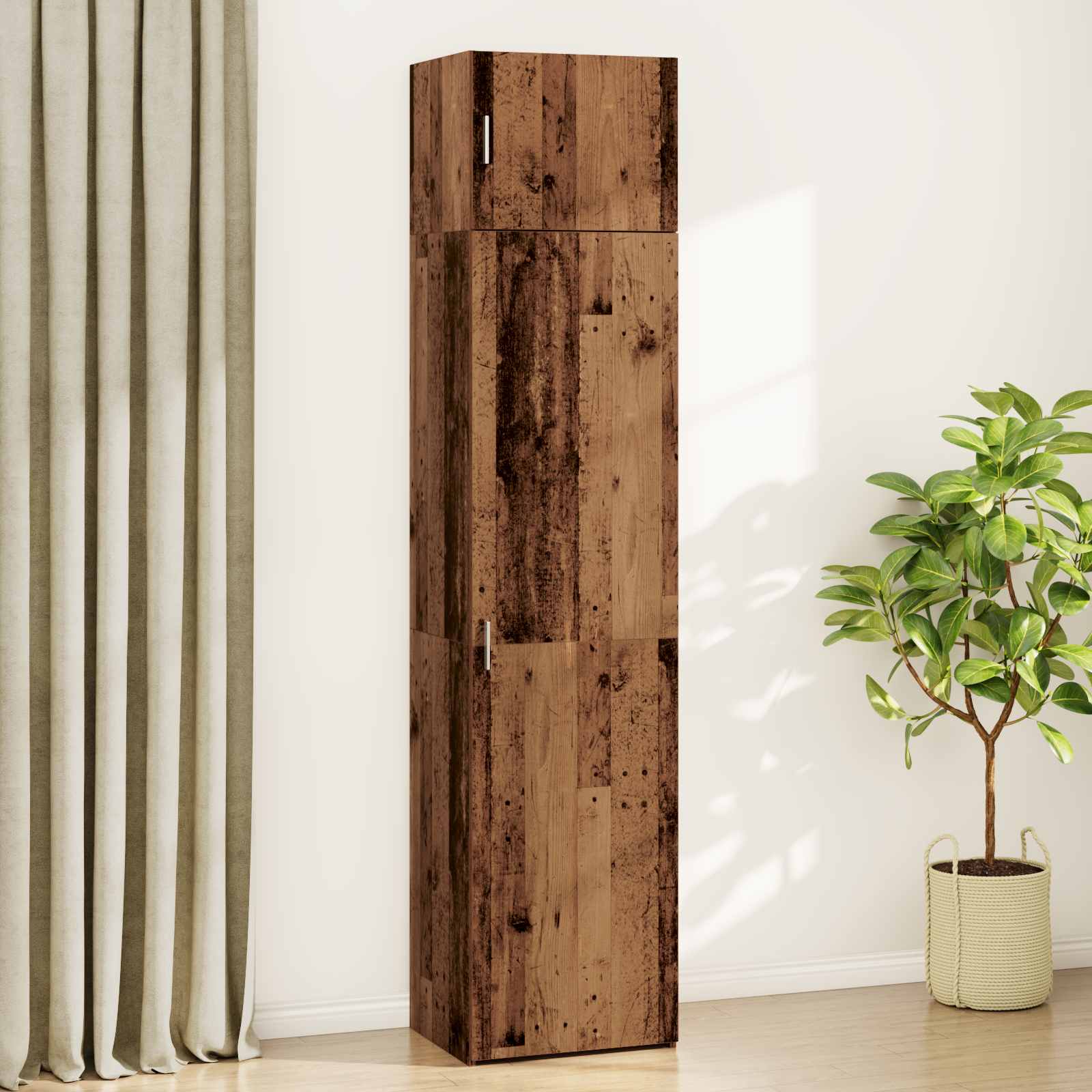 Dressoir 2 pcs Oudhout 50 x 41 x 225 cm is nu te koop bij PeponiXL, paradijselijk wonen!