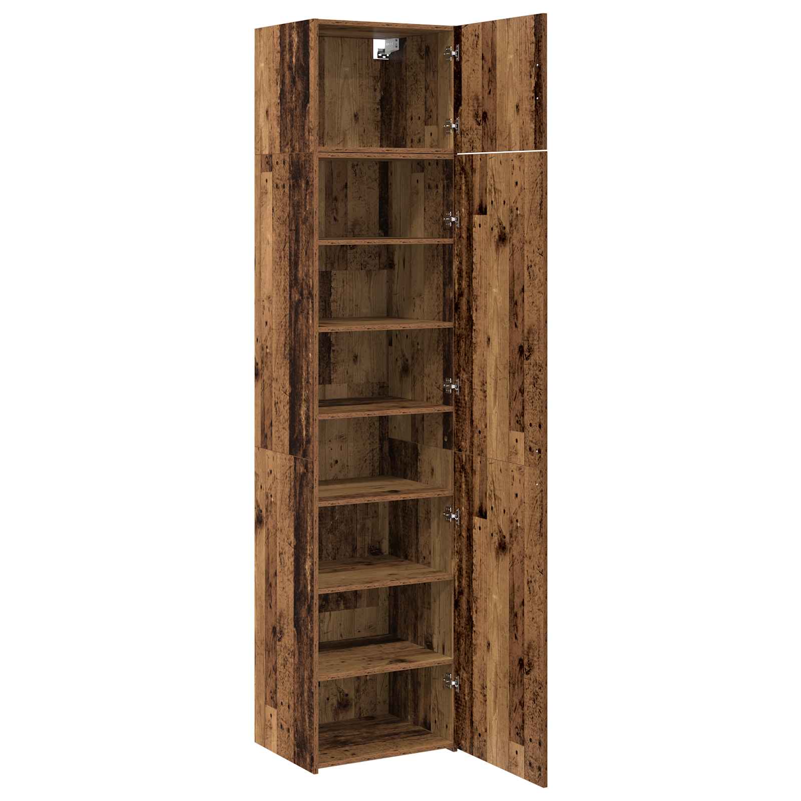 Dressoir 2 pcs Oudhout 50 x 41 x 225 cm is nu te koop bij PeponiXL, paradijselijk wonen!