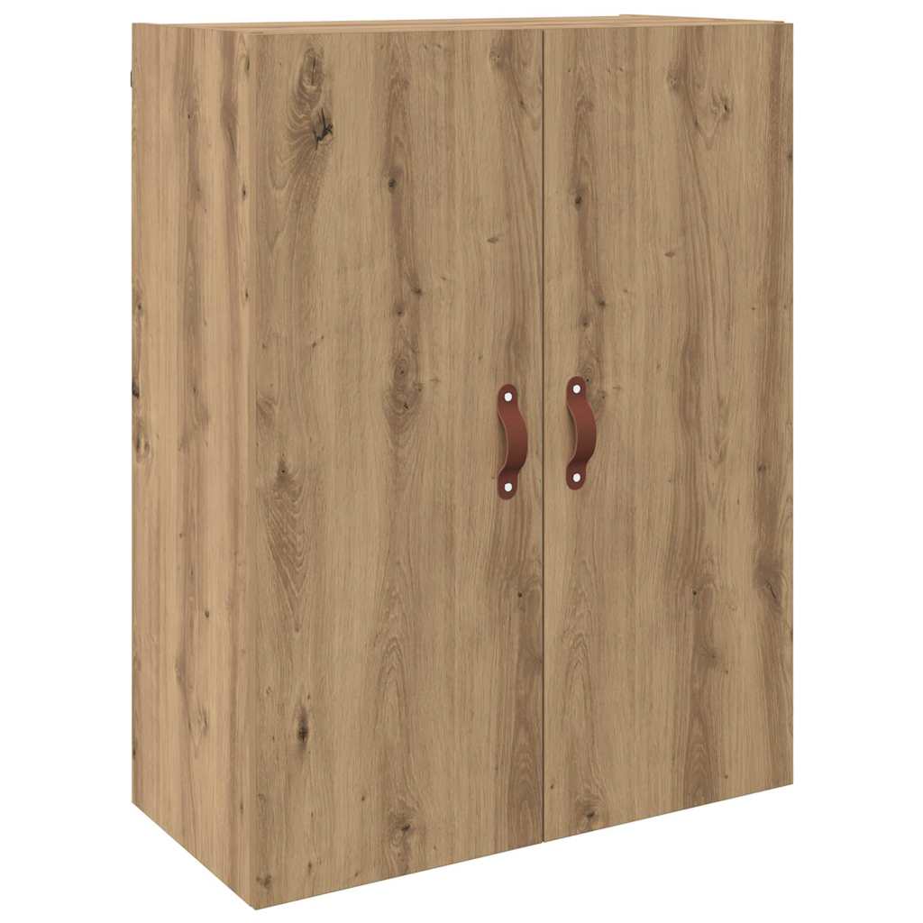 Wandkast 2 pcs Artisan Eiken 69,5 x 34 x 90 cm Bewerkt hout is nu te koop bij PeponiXL, paradijselijk wonen!
