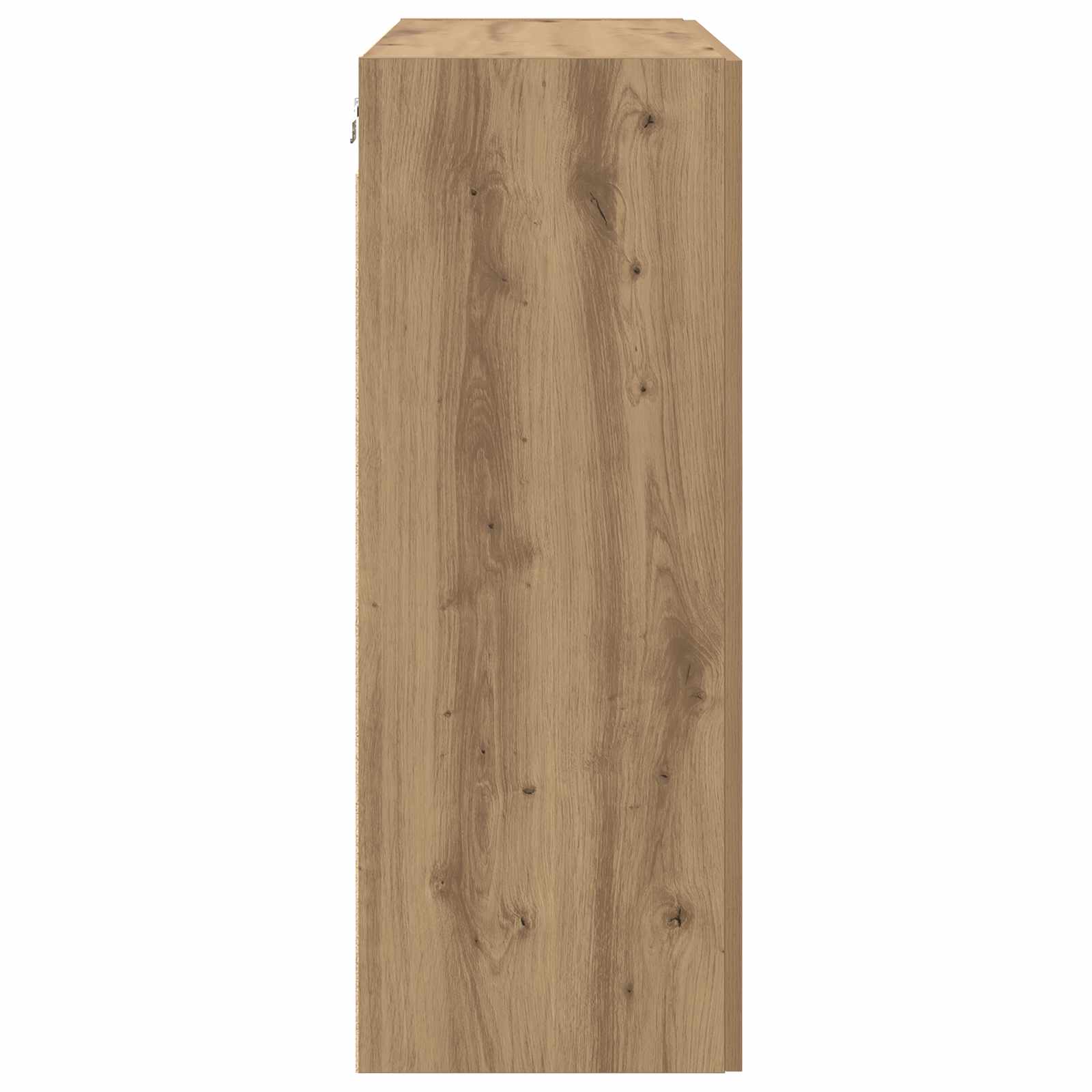 Wandgemonteerde Kasten 2 pcs artisanaal eikenkleurig is nu te koop bij PeponiXL, paradijselijk wonen!