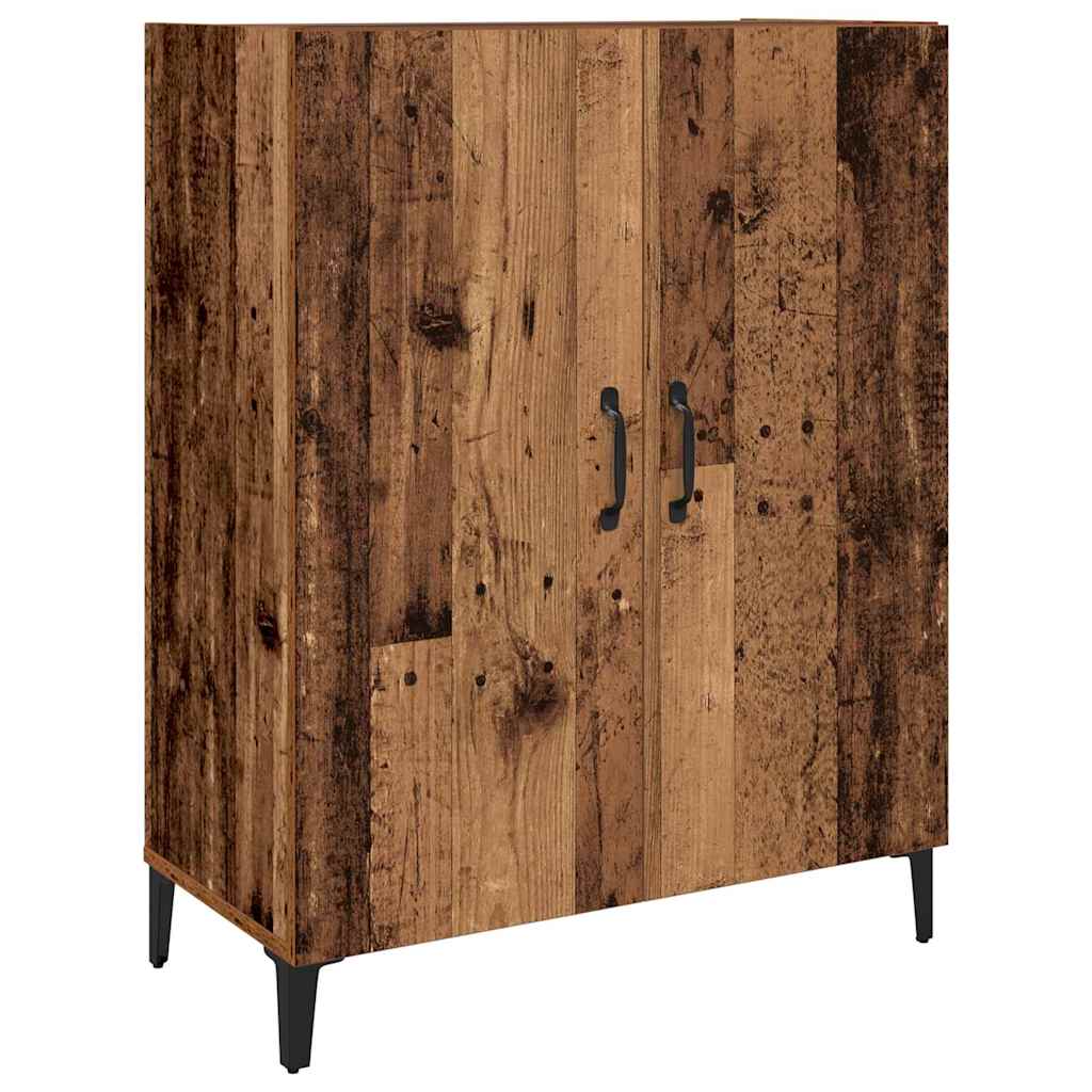 Hoge kast 2 pcs Oud hout Bewerkt hout is nu te koop bij PeponiXL, paradijselijk wonen!