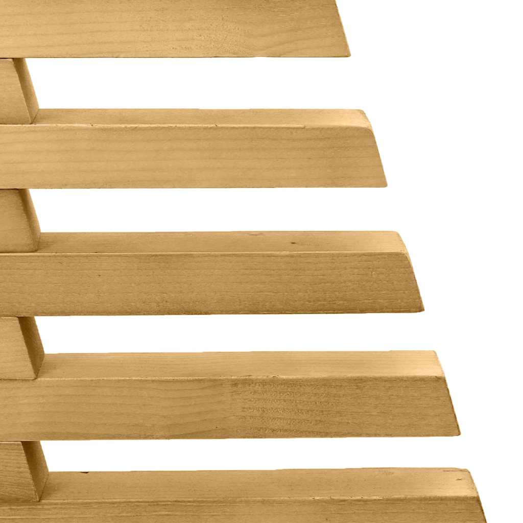 Houten kerstboom met standaard Bruin 90 cm Massief grenenhout is nu te koop bij PeponiXL, paradijselijk wonen!