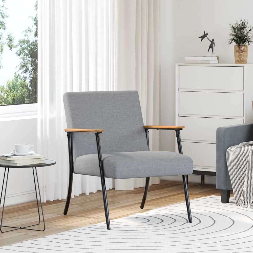 Fauteuil Lichtgrijs Stof is nu te koop bij PeponiXL, paradijselijk wonen!