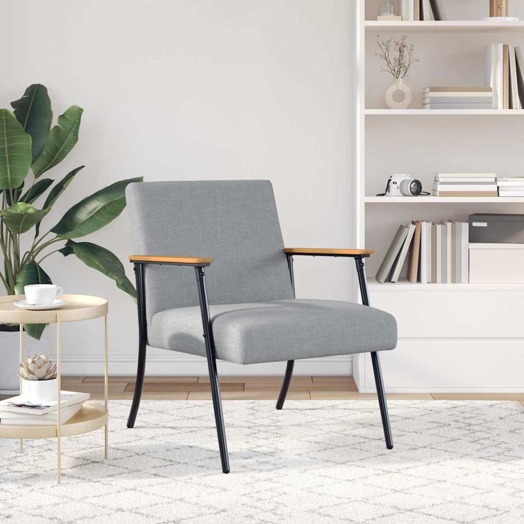 Fauteuil Lichtgrijs Stof is nu te koop bij PeponiXL, paradijselijk wonen!