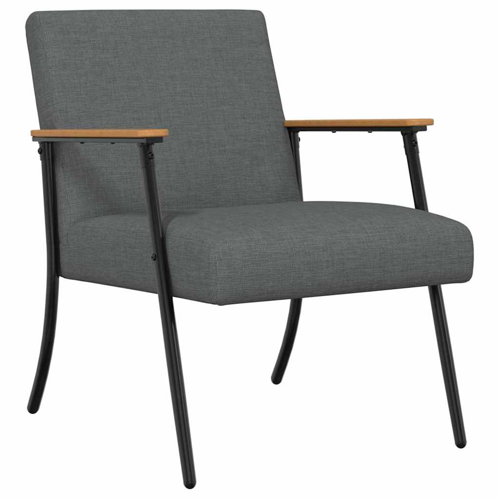 Fauteuil Donkergrijs Stof is nu te koop bij PeponiXL, paradijselijk wonen!