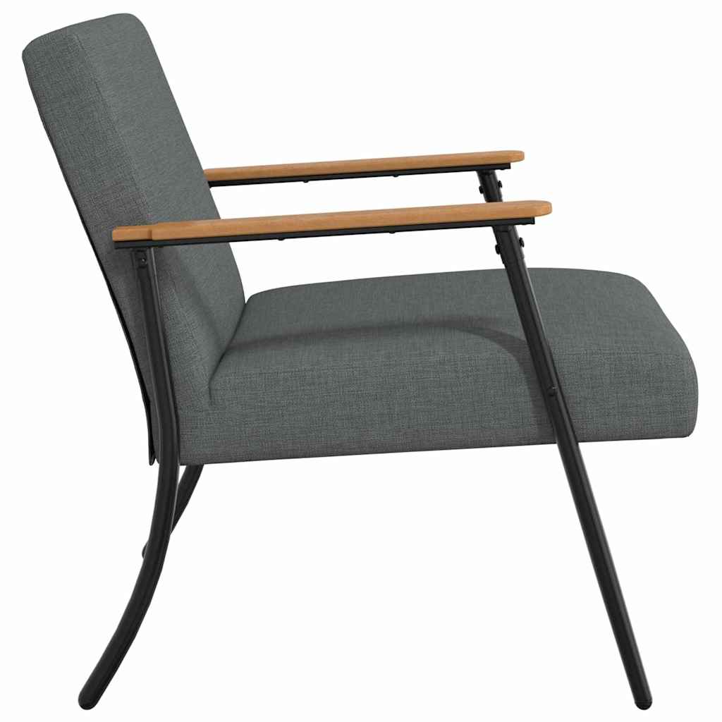 Fauteuil Donkergrijs Stof is nu te koop bij PeponiXL, paradijselijk wonen!