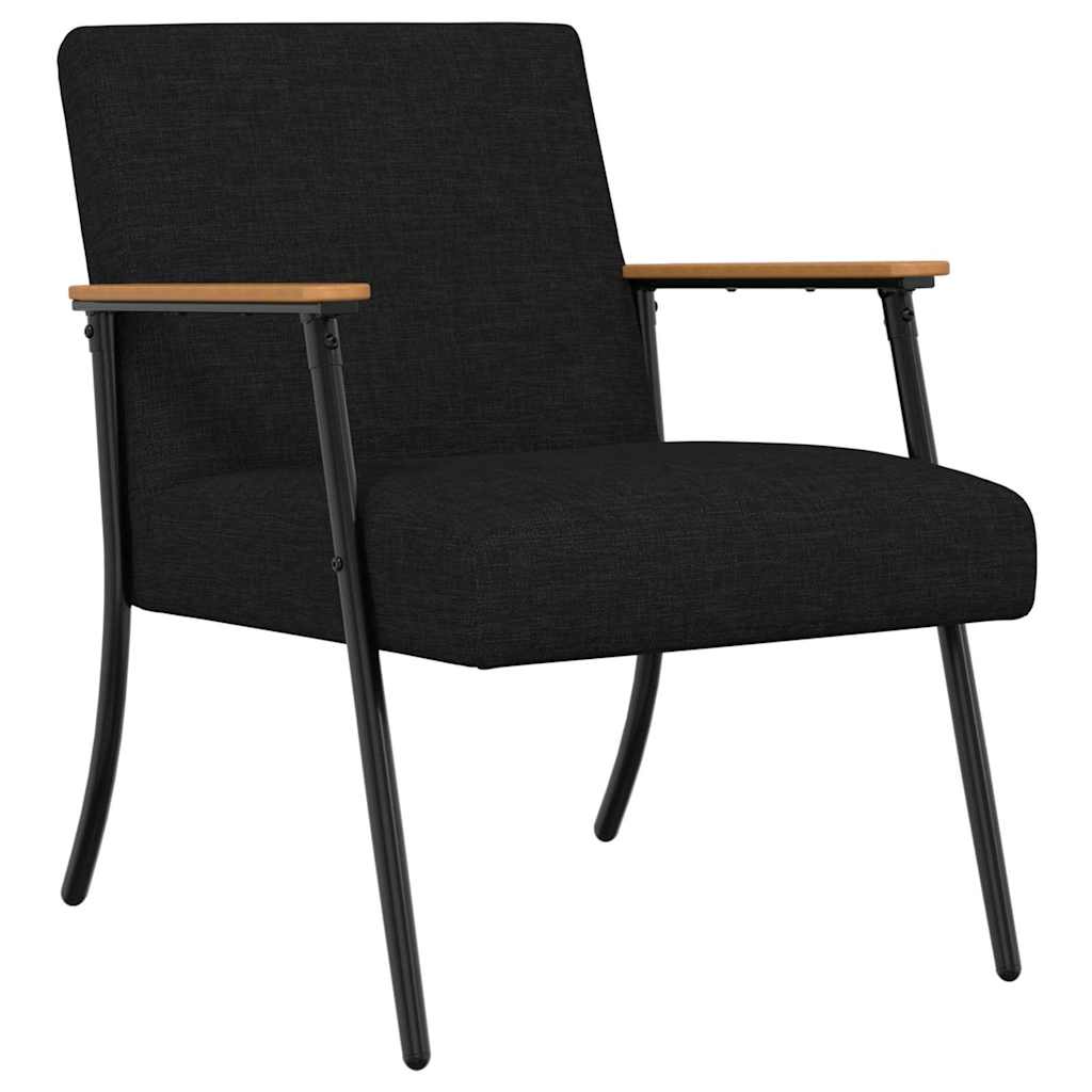Fauteuil Zwart Stof is nu te koop bij PeponiXL, paradijselijk wonen!