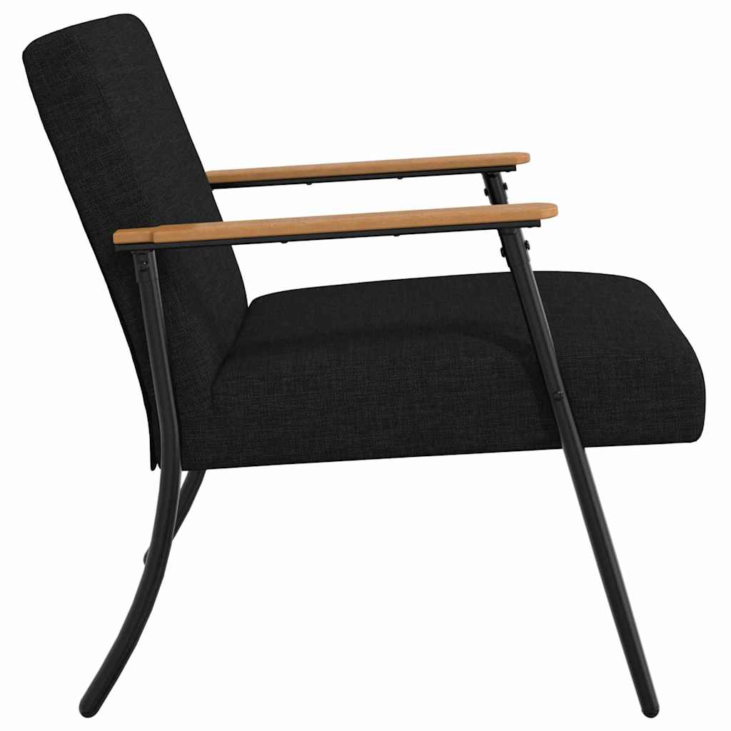 Fauteuil Zwart Stof is nu te koop bij PeponiXL, paradijselijk wonen!