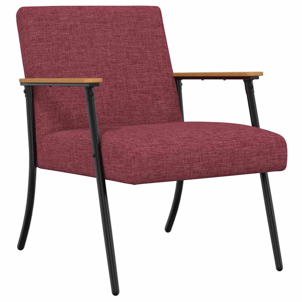 Fauteuil Wijnrood Stof is nu te koop bij PeponiXL, paradijselijk wonen!