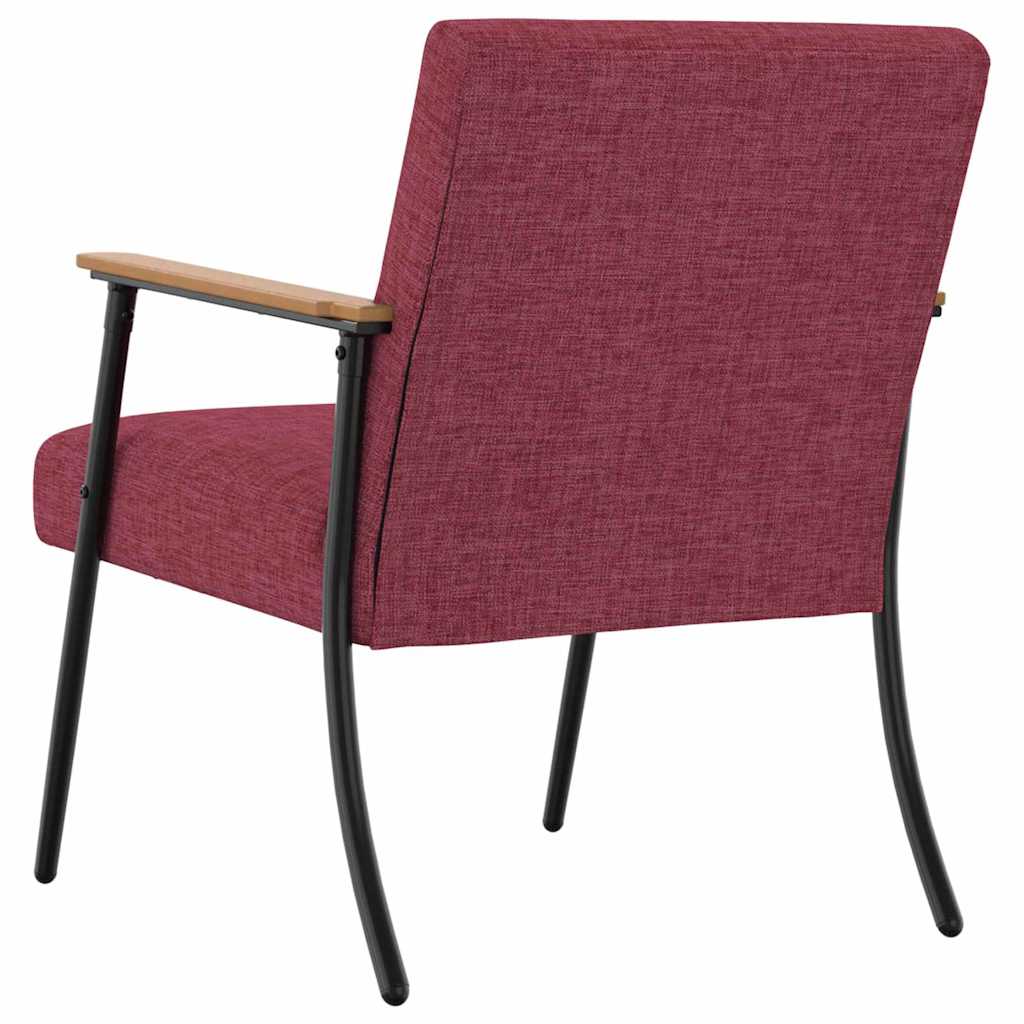 Fauteuil Wijnrood Stof is nu te koop bij PeponiXL, paradijselijk wonen!