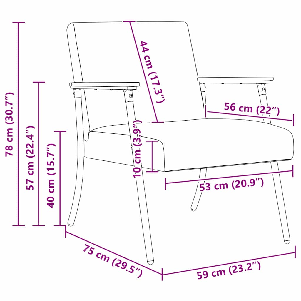 Fauteuil Wijnrood Stof is nu te koop bij PeponiXL, paradijselijk wonen!