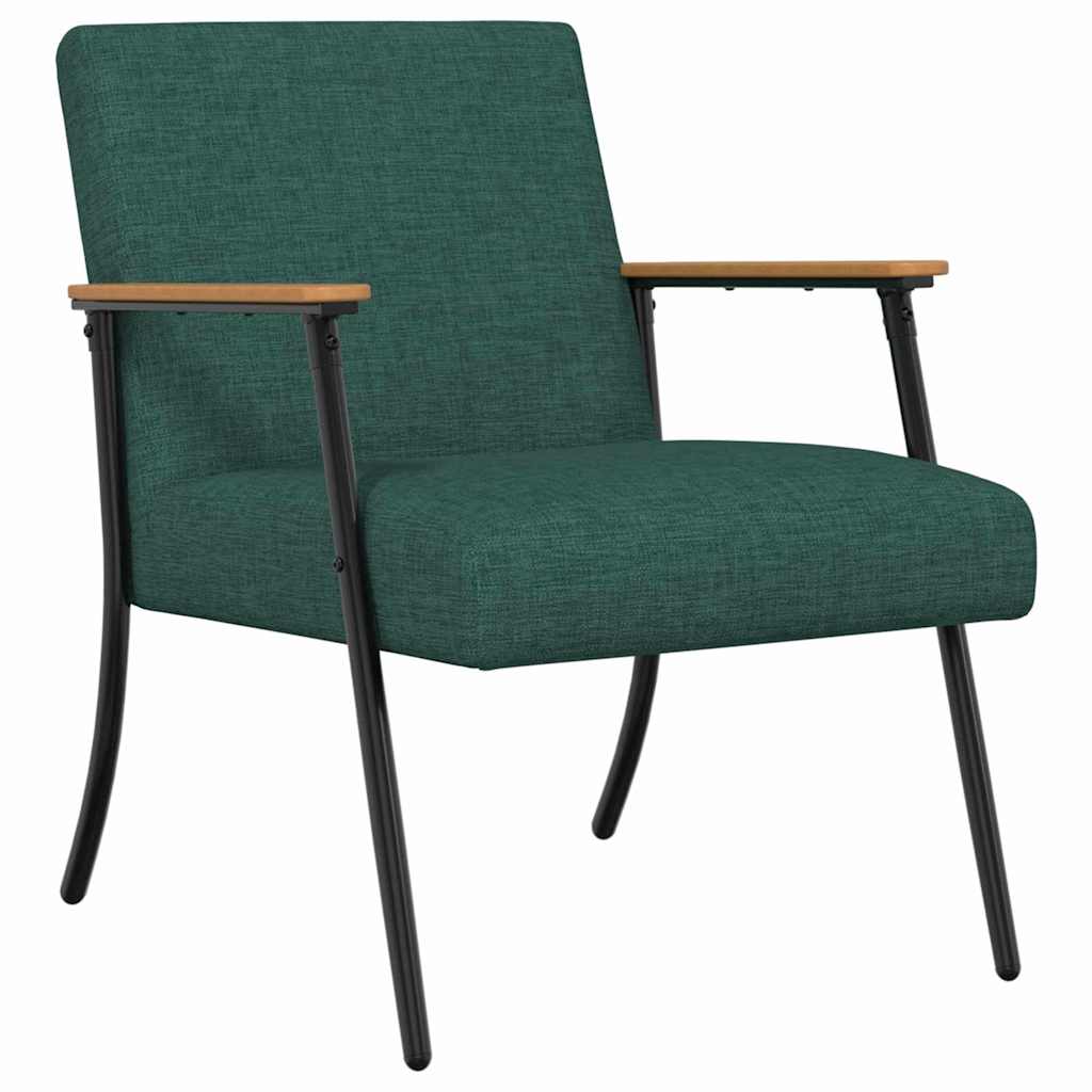 Fauteuil Donkergroen Stof is nu te koop bij PeponiXL, paradijselijk wonen!