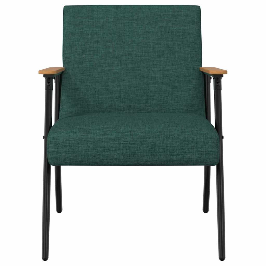 Fauteuil Donkergroen Stof is nu te koop bij PeponiXL, paradijselijk wonen!