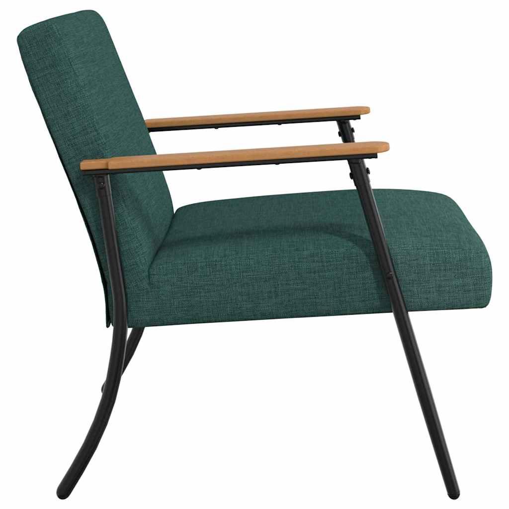 Fauteuil Donkergroen Stof is nu te koop bij PeponiXL, paradijselijk wonen!