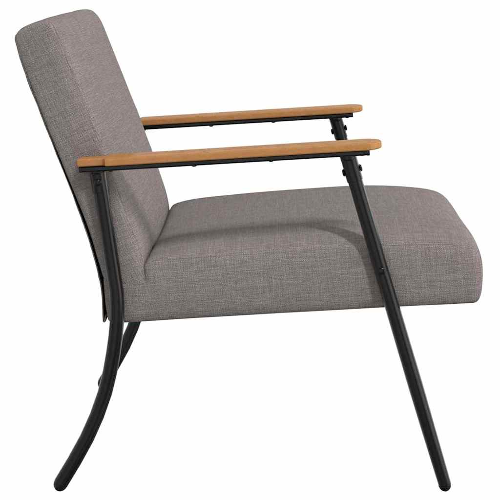 Fauteuil Taupe Stof is nu te koop bij PeponiXL, paradijselijk wonen!