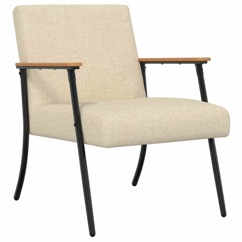 Fauteuil Crème Stof is nu te koop bij PeponiXL, paradijselijk wonen!