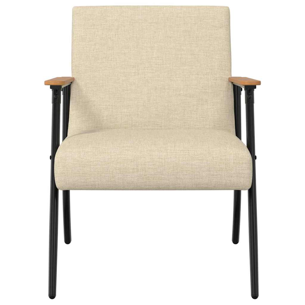 Fauteuil Crème Stof is nu te koop bij PeponiXL, paradijselijk wonen!