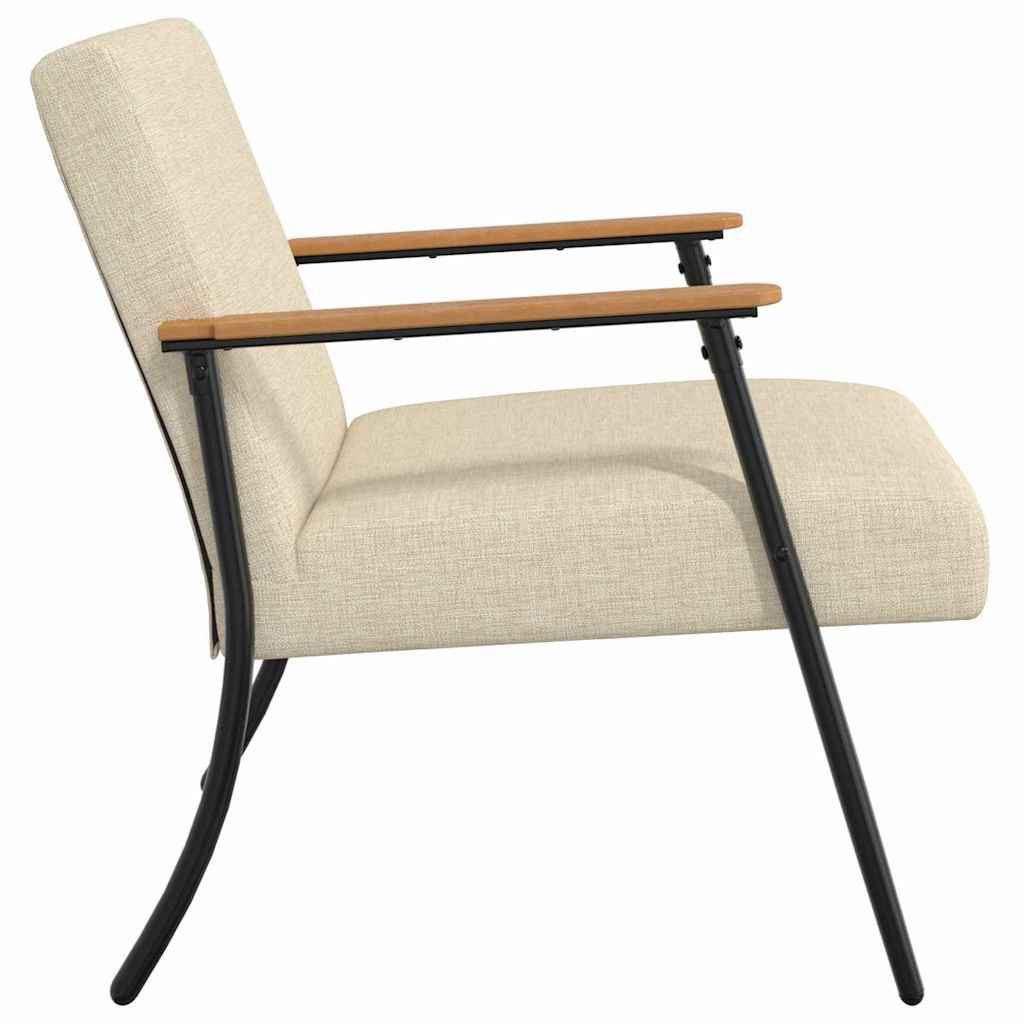 Fauteuil Crème Stof is nu te koop bij PeponiXL, paradijselijk wonen!