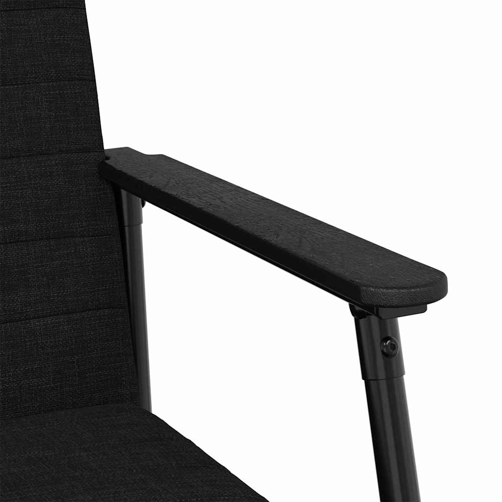 Fauteuil Zwart 59 x 75 x 78 cm Stof is nu te koop bij PeponiXL, paradijselijk wonen!