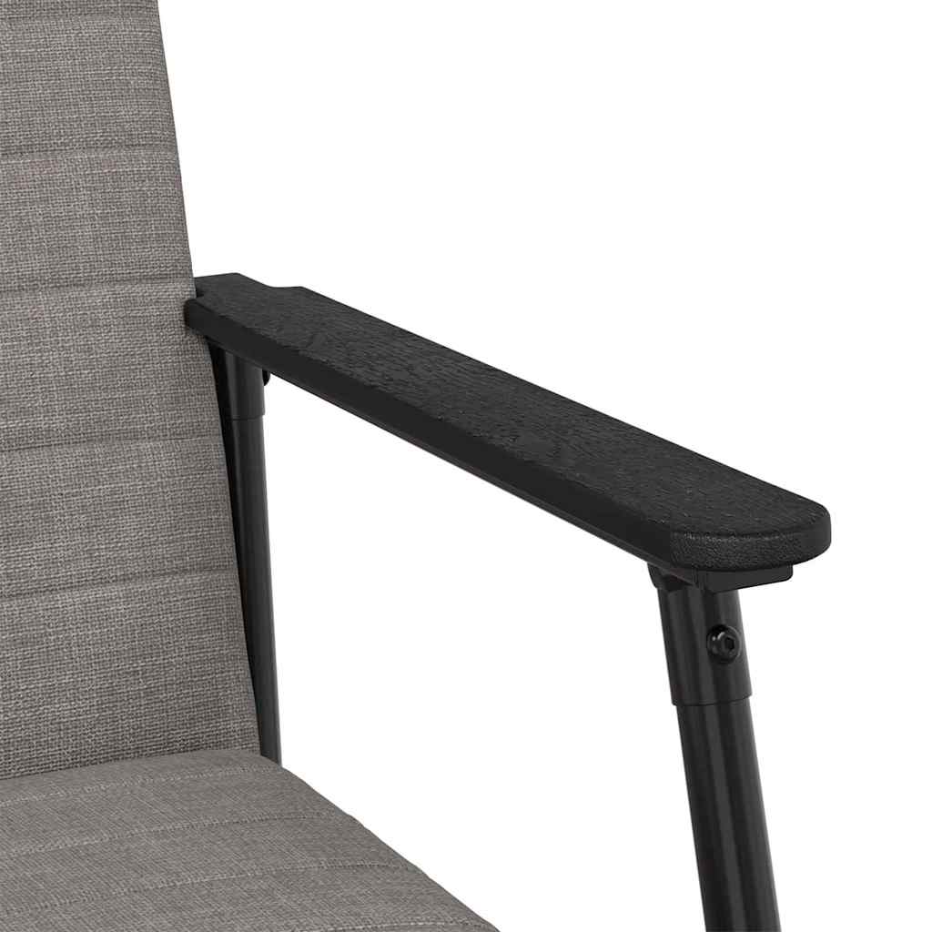 Fauteuil Taupe 59 x 75 x 78 cm Stof is nu te koop bij PeponiXL, paradijselijk wonen!