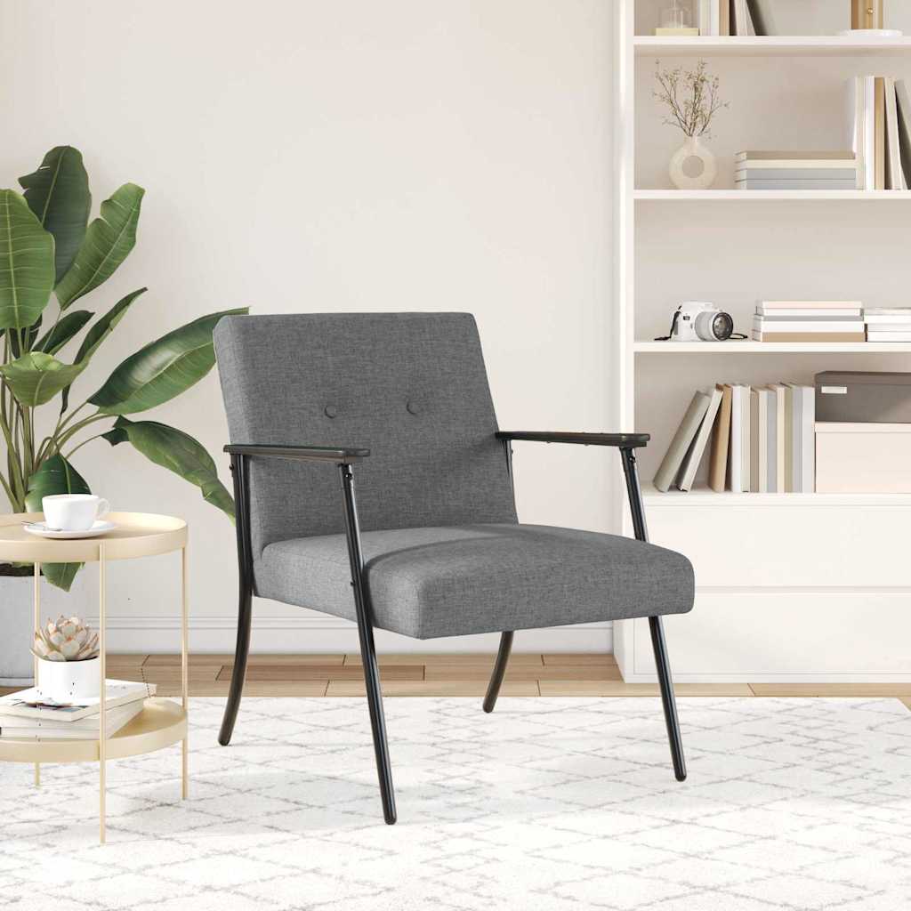 Fauteuil Donkergrijs Stof is nu te koop bij PeponiXL, paradijselijk wonen!