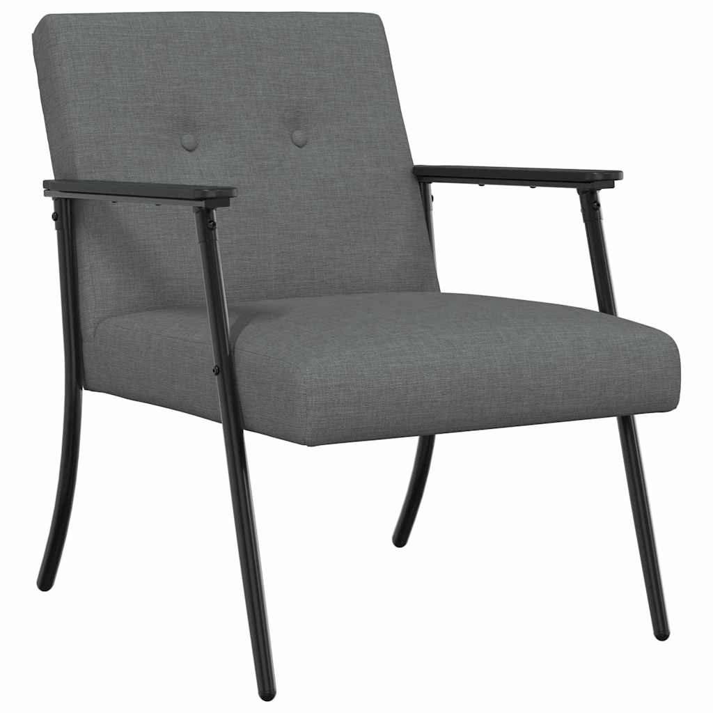 Fauteuil Donkergrijs Stof is nu te koop bij PeponiXL, paradijselijk wonen!