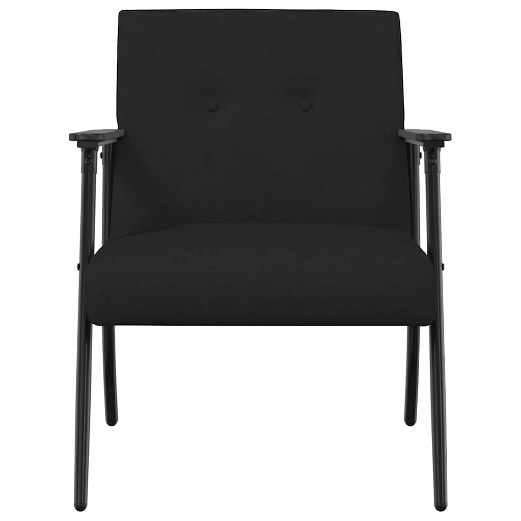 Fauteuil Zwart Stof is nu te koop bij PeponiXL, paradijselijk wonen!