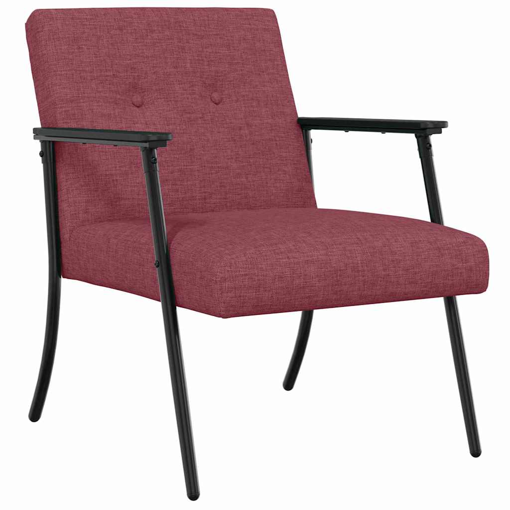 Fauteuil Wijnrood Stof is nu te koop bij PeponiXL, paradijselijk wonen!