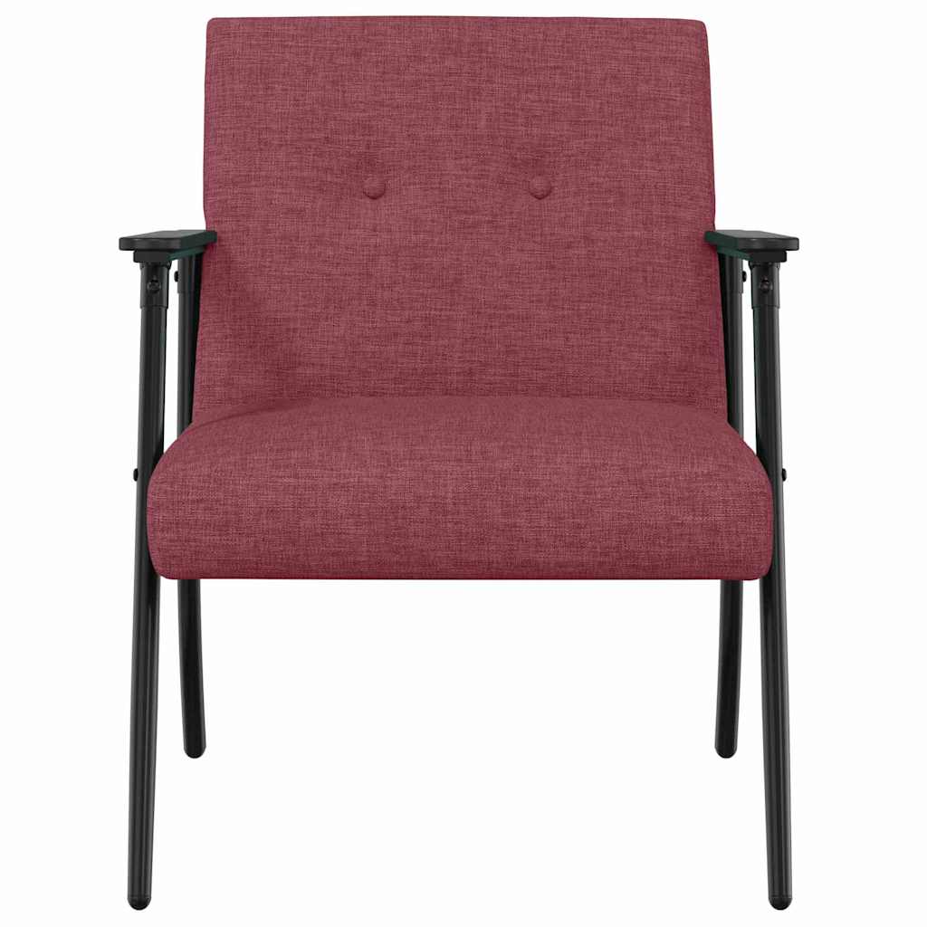 Fauteuil Wijnrood Stof is nu te koop bij PeponiXL, paradijselijk wonen!
