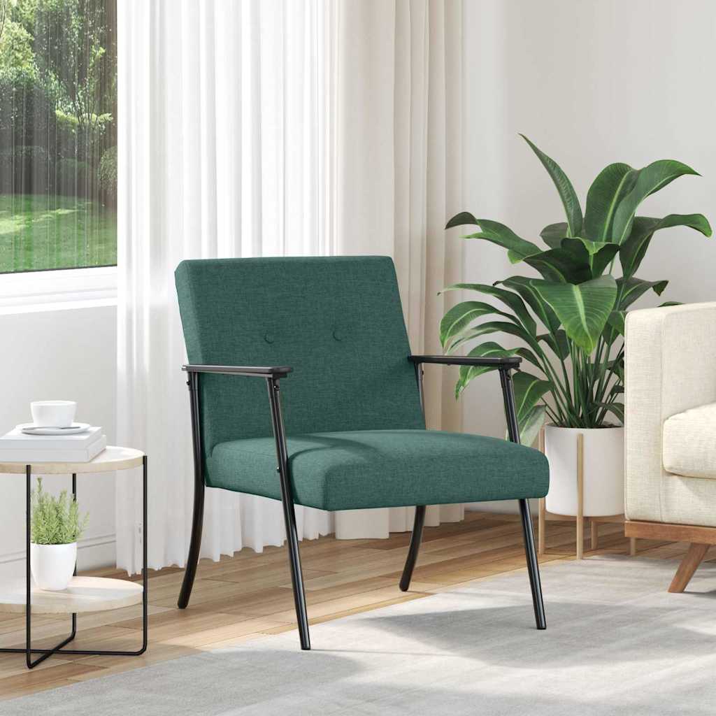 Fauteuil Donkergroen Stof is nu te koop bij PeponiXL, paradijselijk wonen!