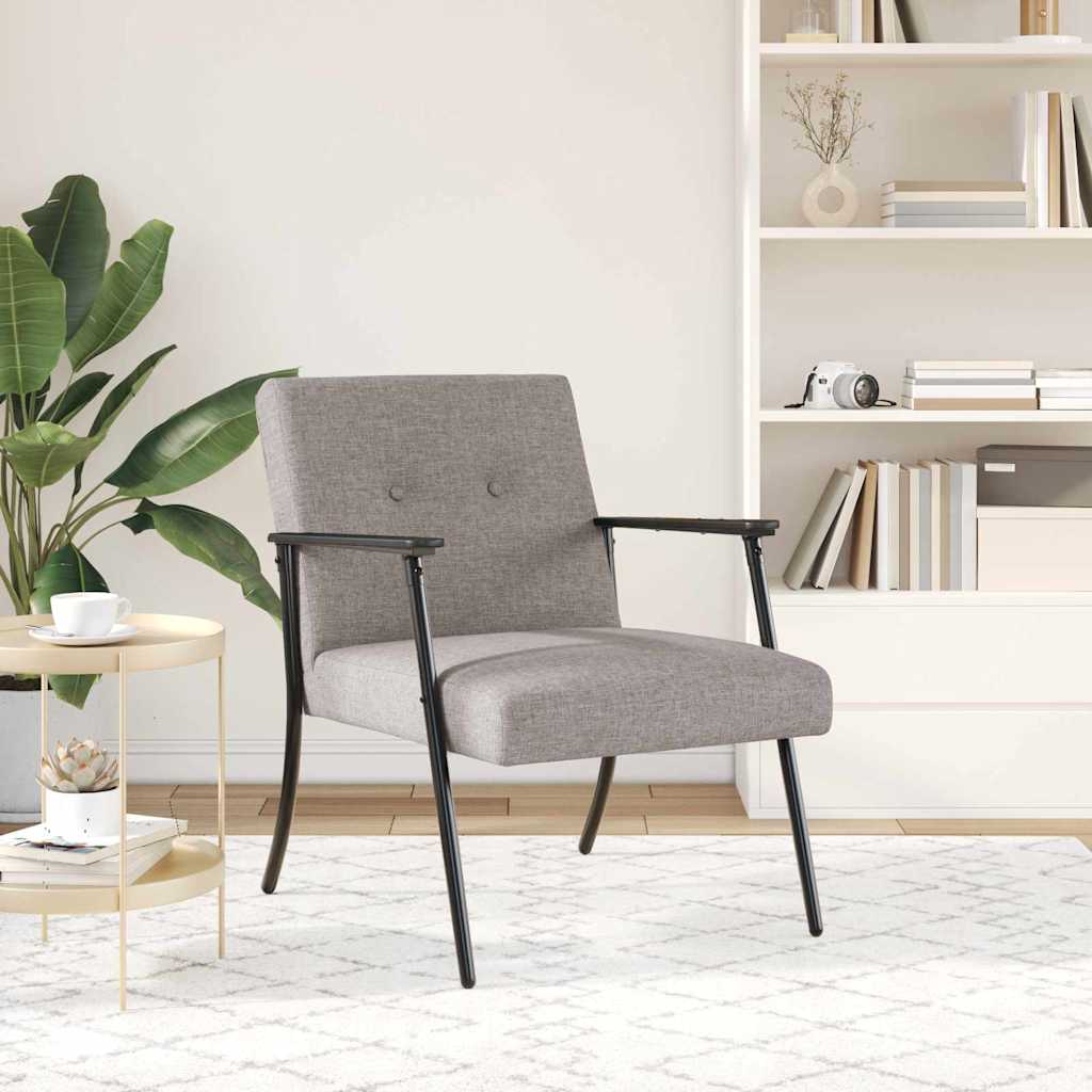 Fauteuil Taupe Stof is nu te koop bij PeponiXL, paradijselijk wonen!