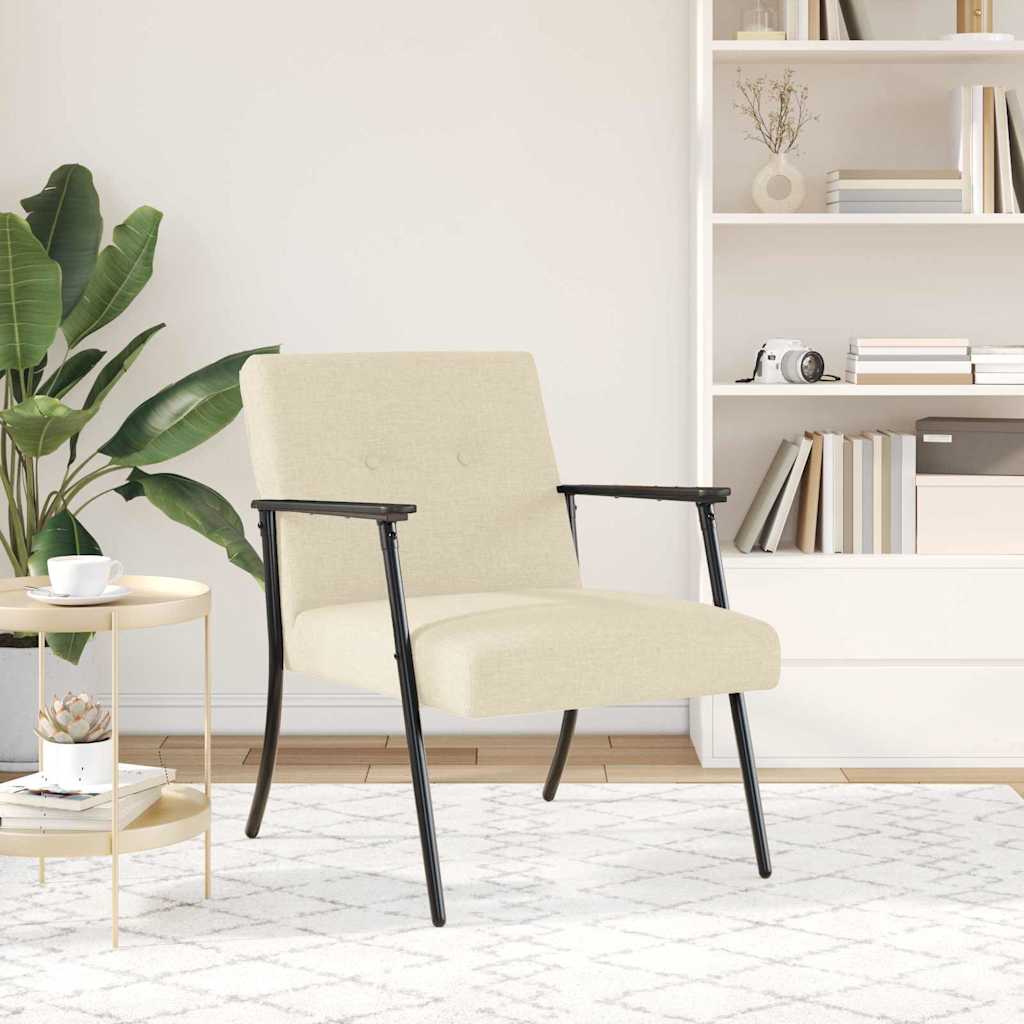 Fauteuil Crème Stof is nu te koop bij PeponiXL, paradijselijk wonen!