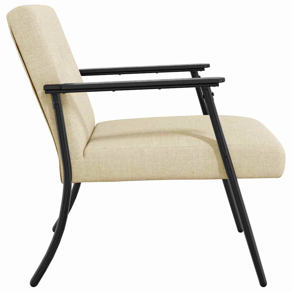 Fauteuil Crème Stof is nu te koop bij PeponiXL, paradijselijk wonen!