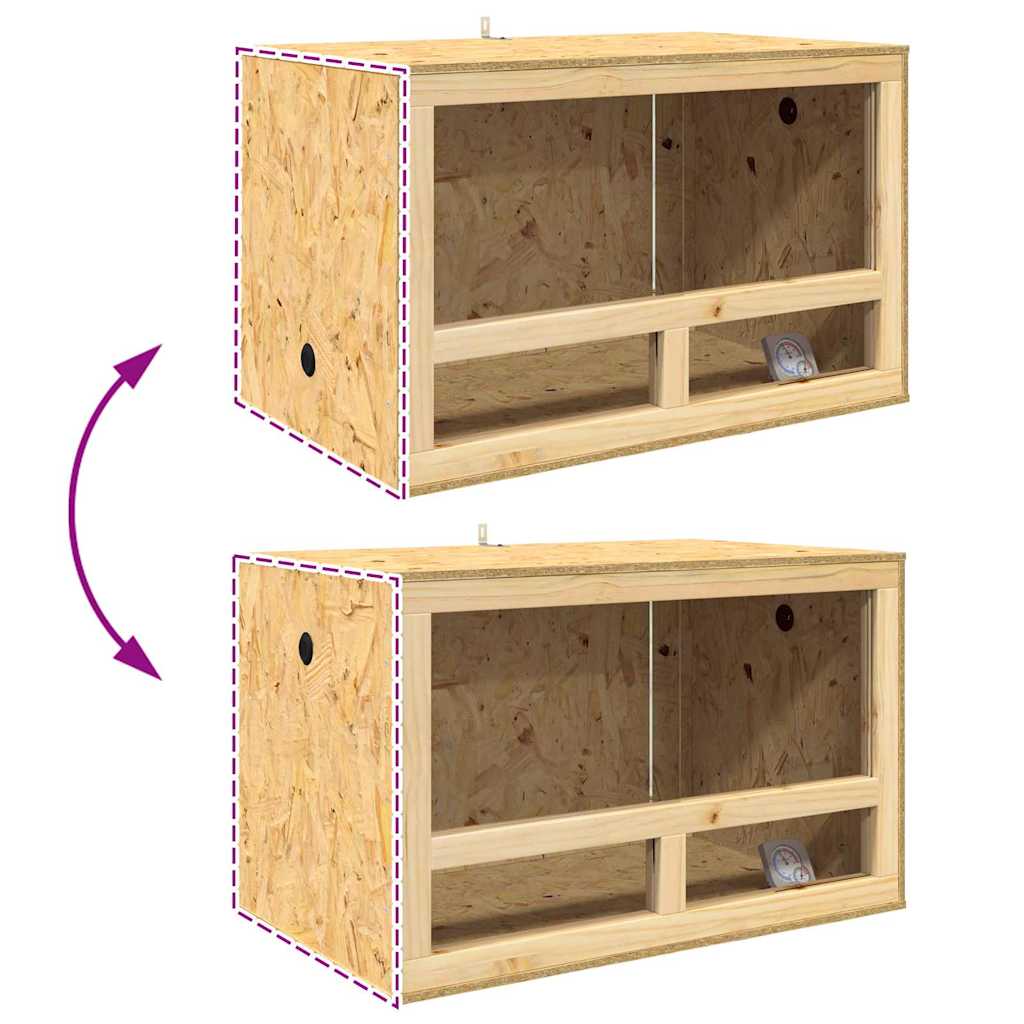 Terrarium Bruin 80 x 50 x 50 cm OSB is nu te koop bij PeponiXL, paradijselijk wonen!