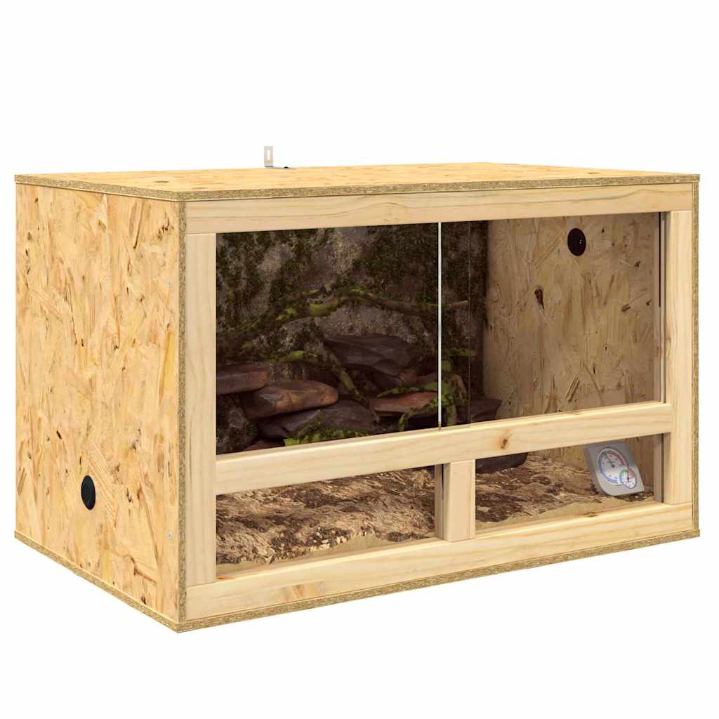 Terrarium Bruin 80 x 50 x 50 cm OSB is nu te koop bij PeponiXL, paradijselijk wonen!